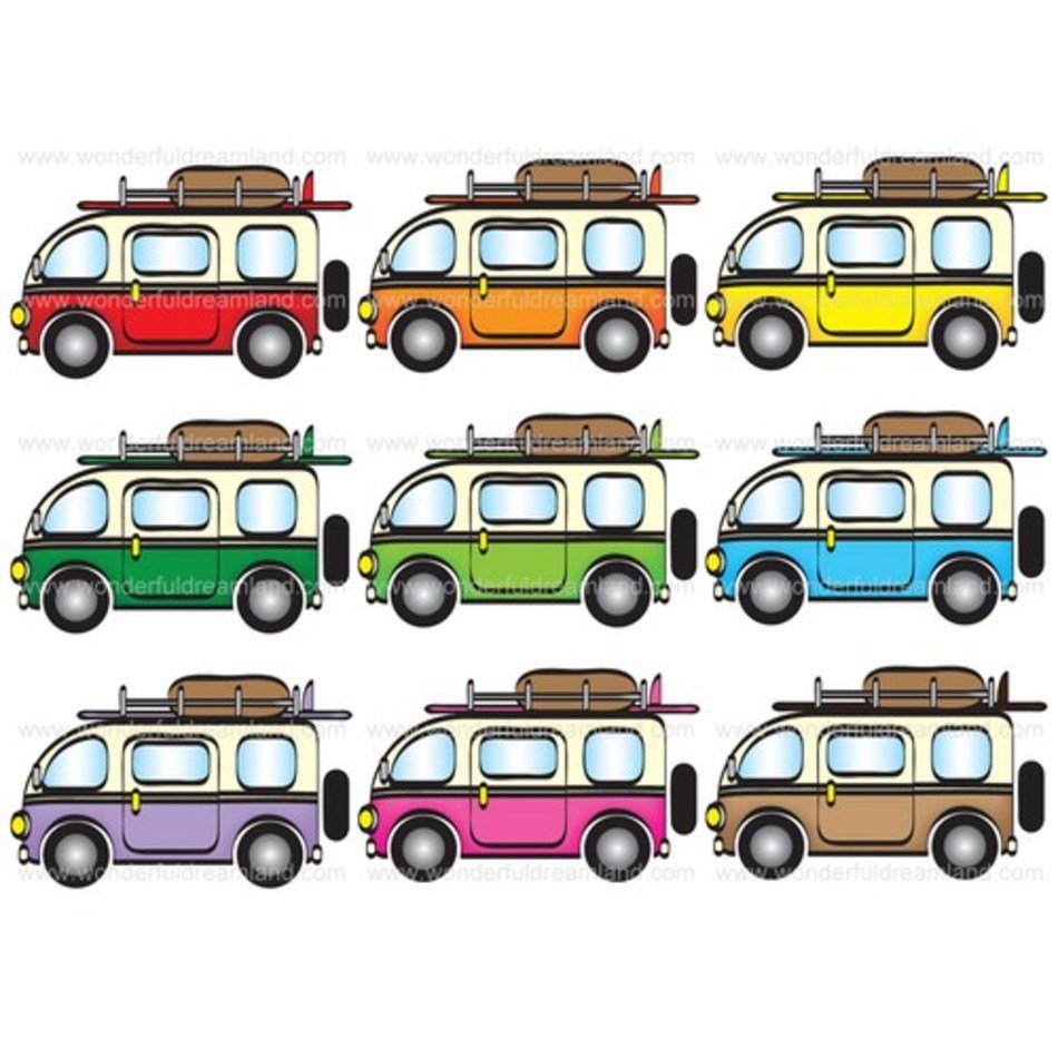 Printable Pdf Png Camper Van Travel Holiday N2