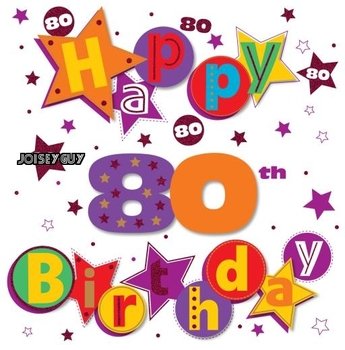 80th Birthday Clip Cake Ideas And Designs
