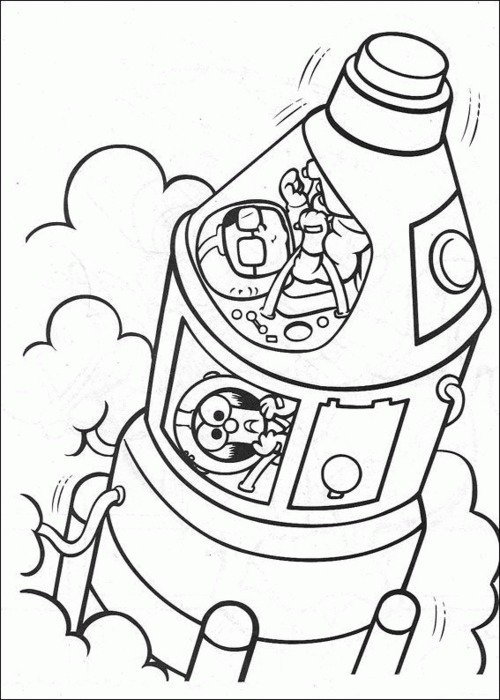 Coloring Pages &187 Muppets Baby