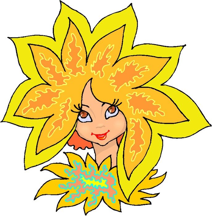 Sunflower Hair Queen Free Microsoft