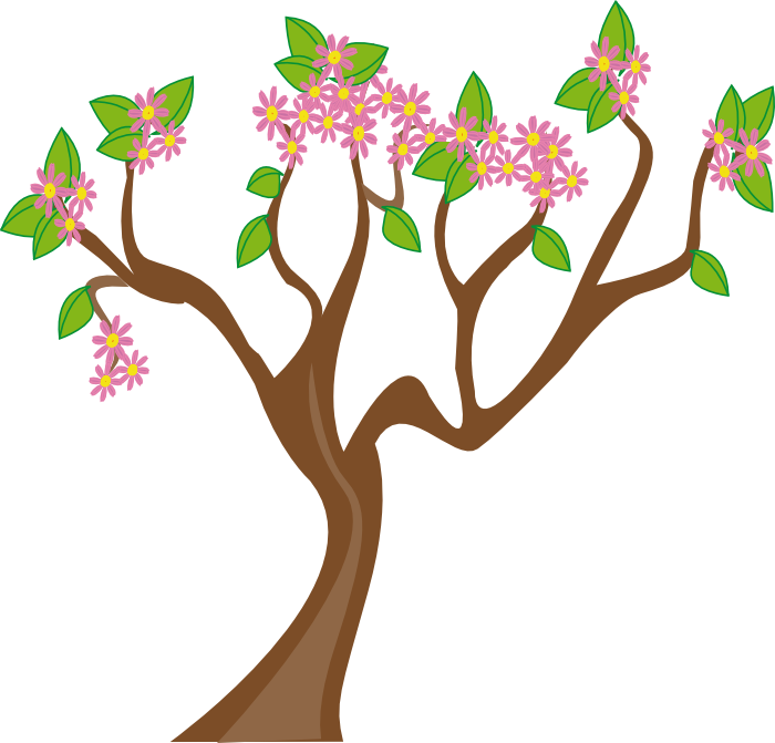Pink Tree drawing free image download