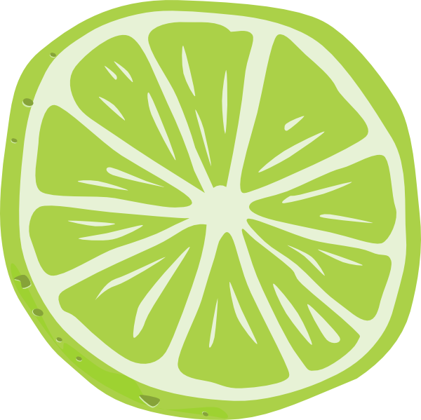 Lime Wedge Vector Slice free image download