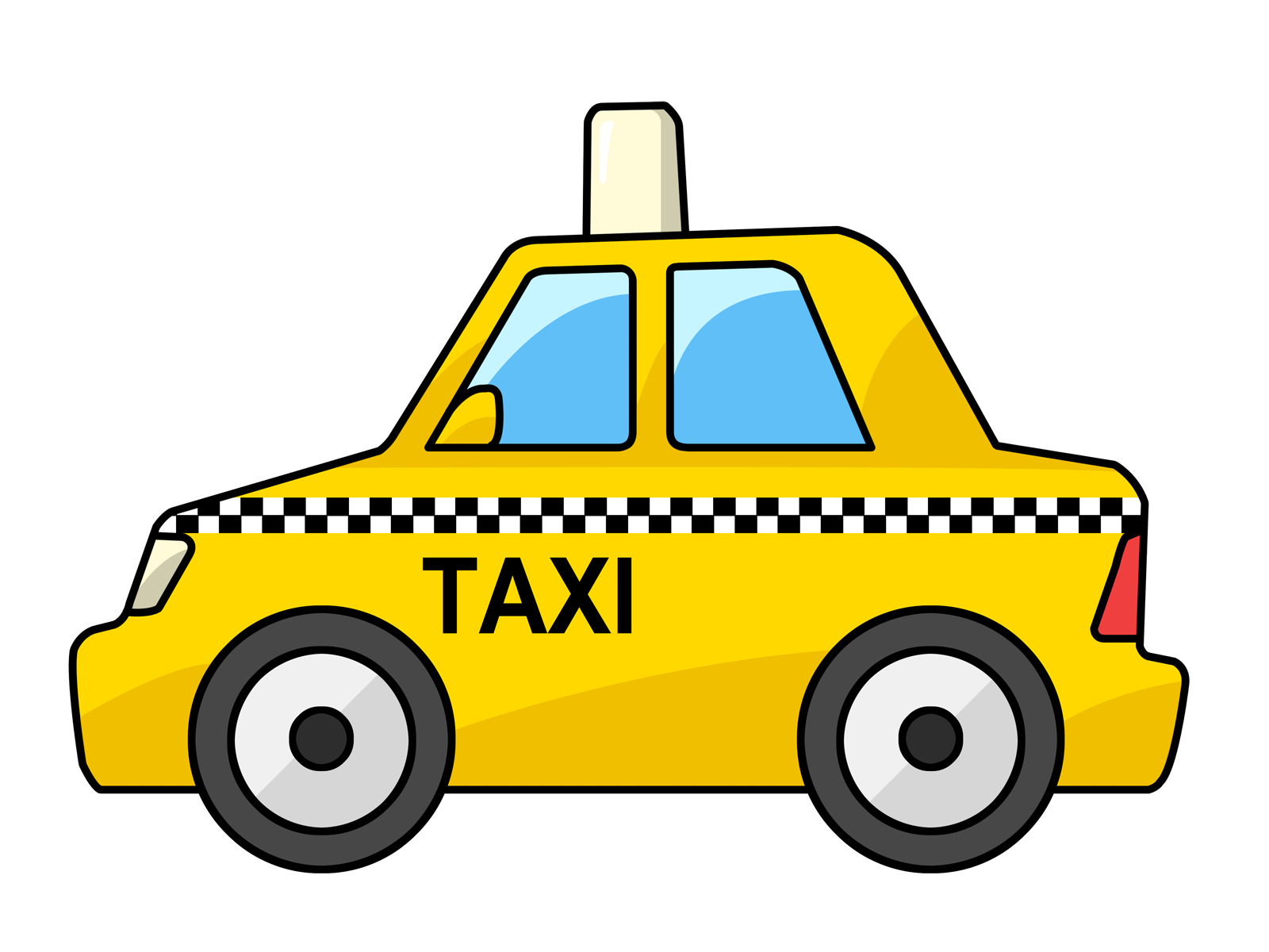 Priced Taxi Company drawing free image download