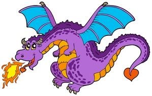 purple dragon