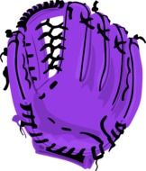 Baseball Glove Vector