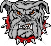 Clipart Bulldog Mascot Cartoon &ndash; Design 0198