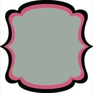 Half Xxl Square Frame Frilly 3 Printables Pinterest