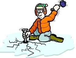 Cartoon Ice Breaker clipart