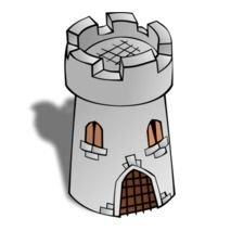 drawing of cartoon stone Watchtower