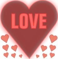 Love In A Heart By Mystica With The Word Enjoy