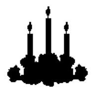 Locate Silhouette Of Black And White Silhouettes Two
