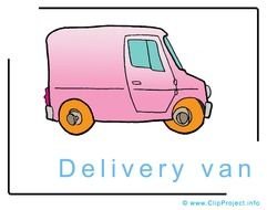 Delivery Van Clip Art Image Free Cars Images