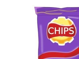 Clipart of Potato Chips