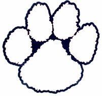 Tigers Paw Print drawing