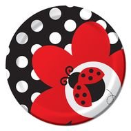 Find Ladybug Dessert Plates At Birthday Direct