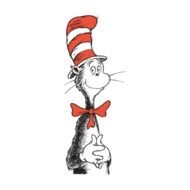 cat In The Hat Free drawing