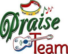 clipart of the praise team sign