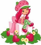 Happy Holidays From Berry Bitty City Strawberry Shortcake Photo