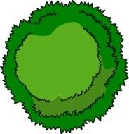 Tree 04 By Jpenrici Top View clipart