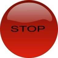Stop Button Png Vector