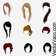 Vector Hairstyle Free Download