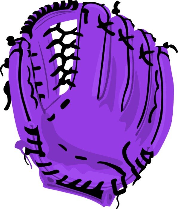 Baseball Glove Vector