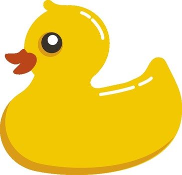 Rubber Duck Animal Download Vector Online