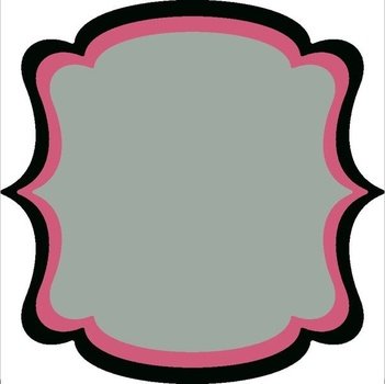Half Xxl Square Frame Frilly 3 Printables Pinterest