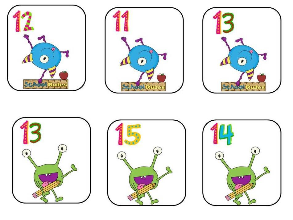 Ordering Numbers From Least drawing