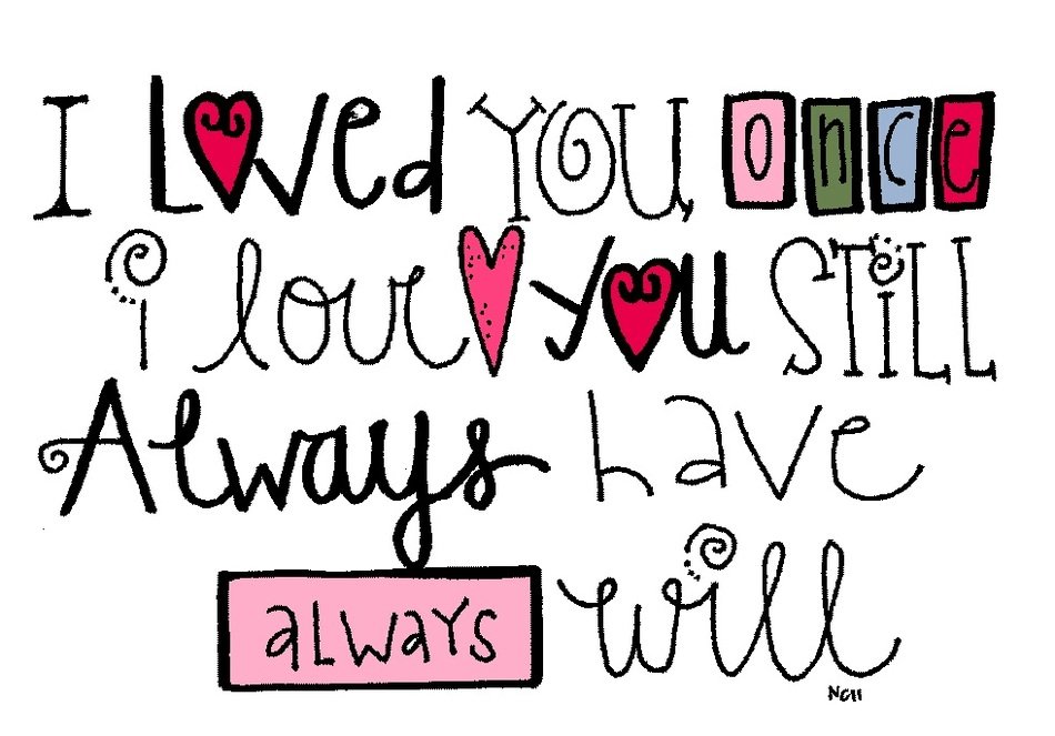 clipart of the Sentiments Wordies