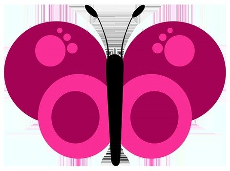 Images Of A Cartoon Butterfly
