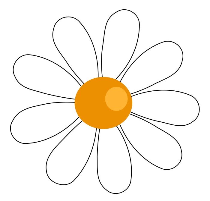 Daisy Clipart Clip Art Flower 7svg