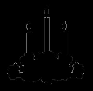 Locate Silhouette Of Black And White Silhouettes Two