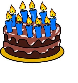 Art Boy Birthday Cake