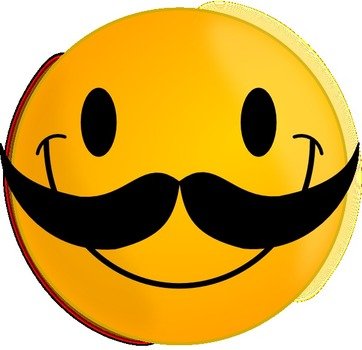 Smile With Mustache At Clkercom Vector Online N2