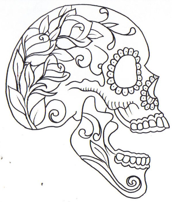 Funny Quotes Mexican Candy Skull Tattoo 453 X 604 51 Kb Jpeg