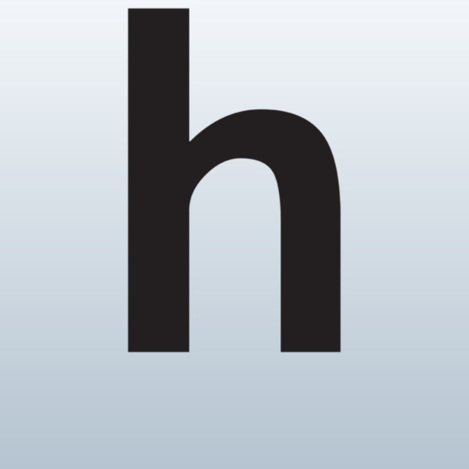 letter h clipart black and white