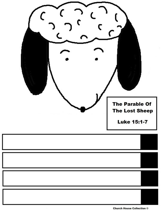 Sheep Activities drawing