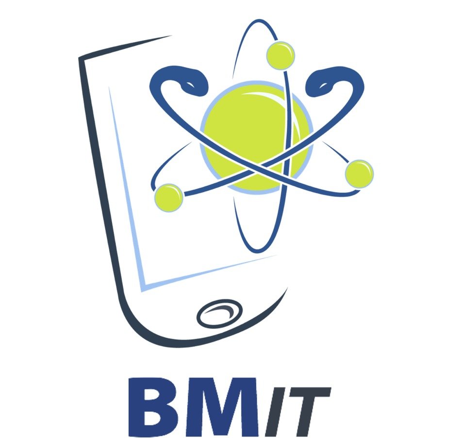 BM it, colorful Academic Logo