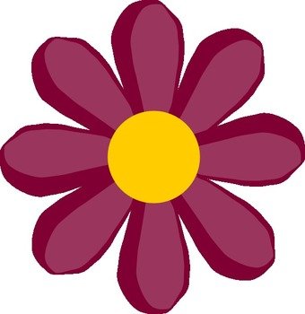 Purple Flower drawing
