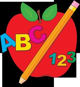 Teacher Apple And Pencil Panda Free Images N2