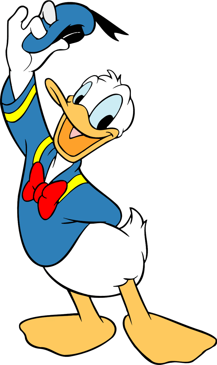 Donald Duck Took Off Hat Free Image Download