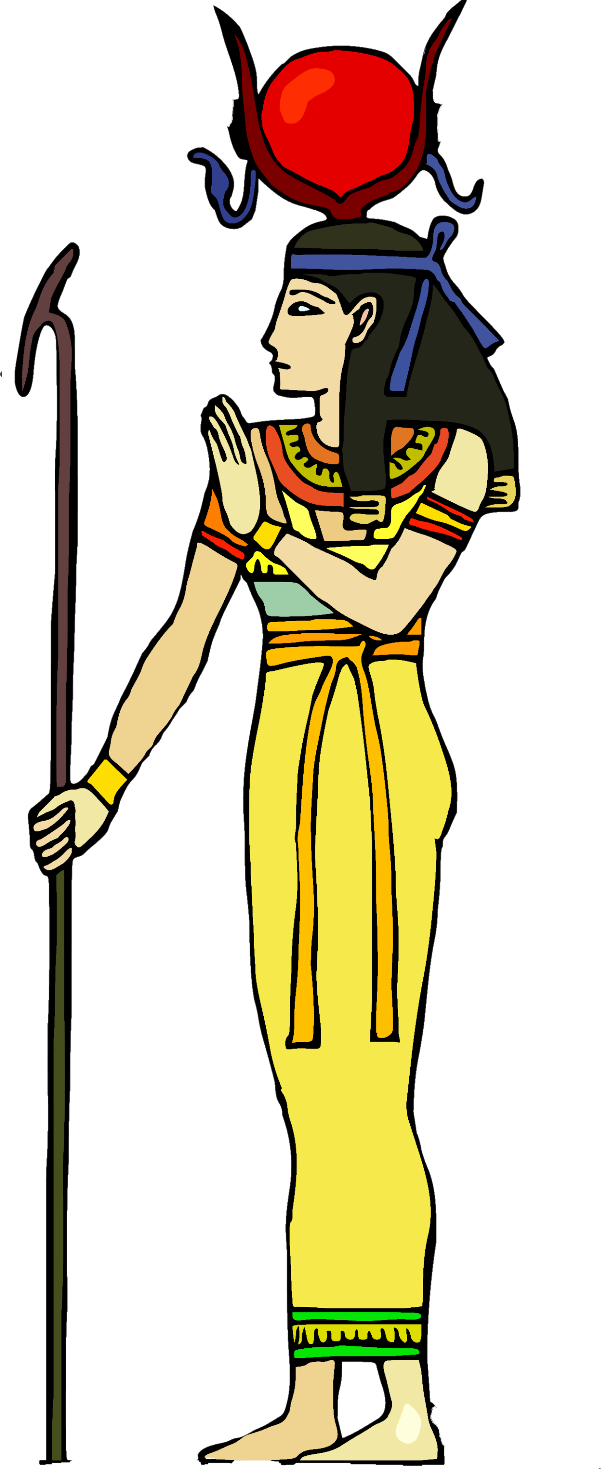 Ancient egyptian woman drawing free image download