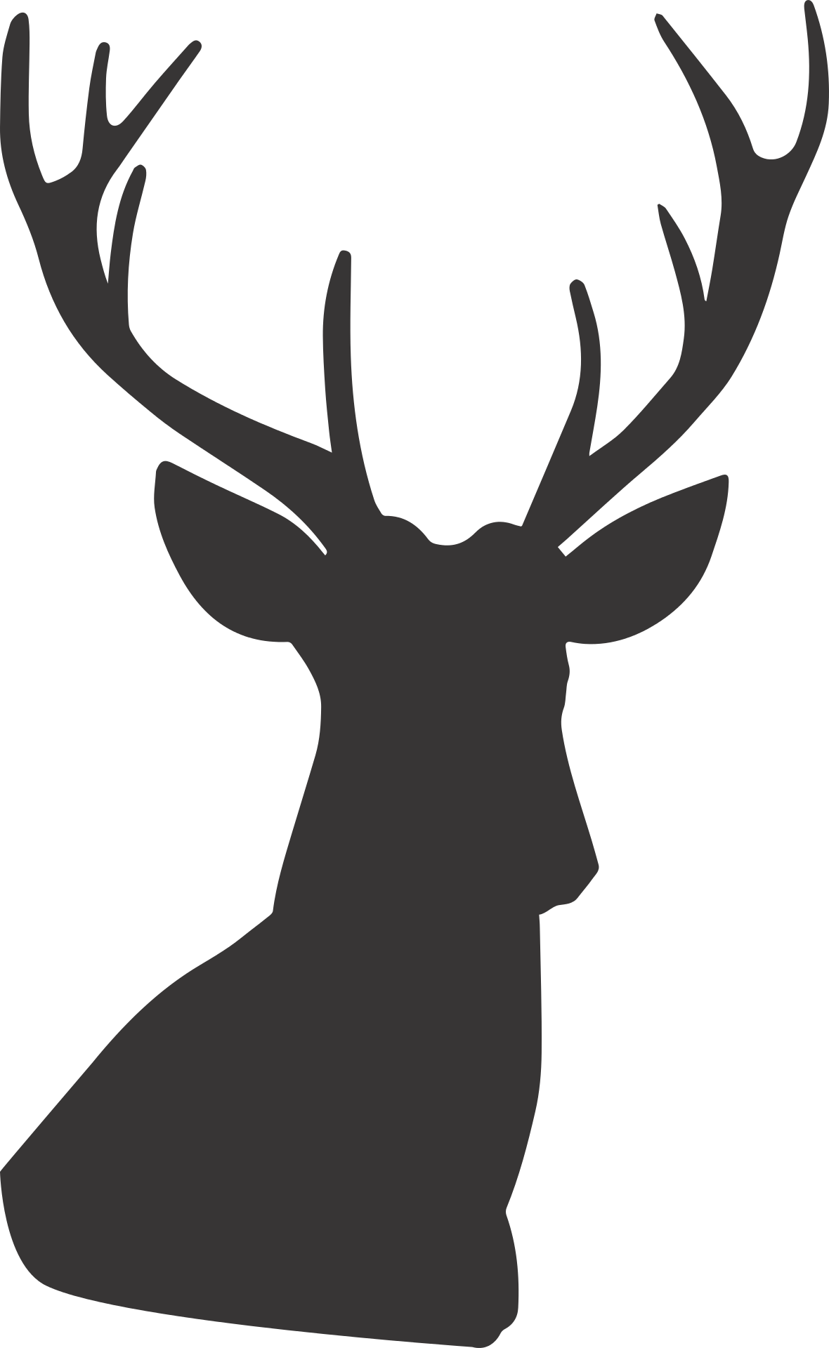 black-silhouette-of-a-deer-head-free-image-download