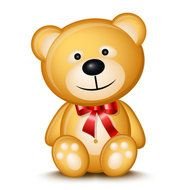 Cute Cartoon Teddy Bear Vector 01 Animal Free
