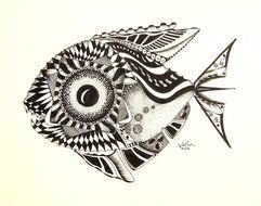 Flasher Rigs Consequently I Painted Several Fish Art Oil
