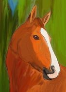 Ride Horses drawing