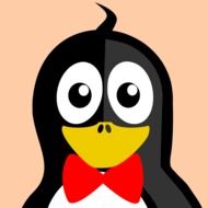 Tux Penguin drawing