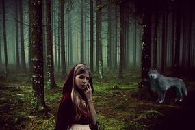 production photo - Little Red Riding Hood