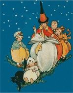 illustration from a children's fairy tale